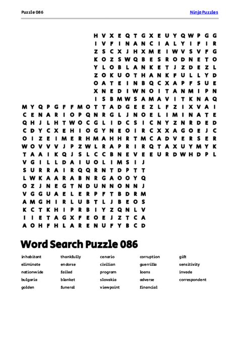Puzzle 086 .